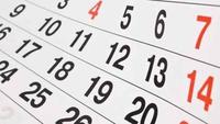 Días, semanas y meses en un calendario - Grado 1 - Quizizz