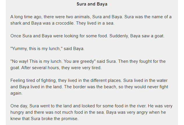 What Is The Story About Sura And Baya