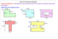Area of Compound Shapes - Class 7 - Quizizz