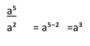 Dividing Exponents