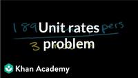 Unit Rates - Year 6 - Quizizz