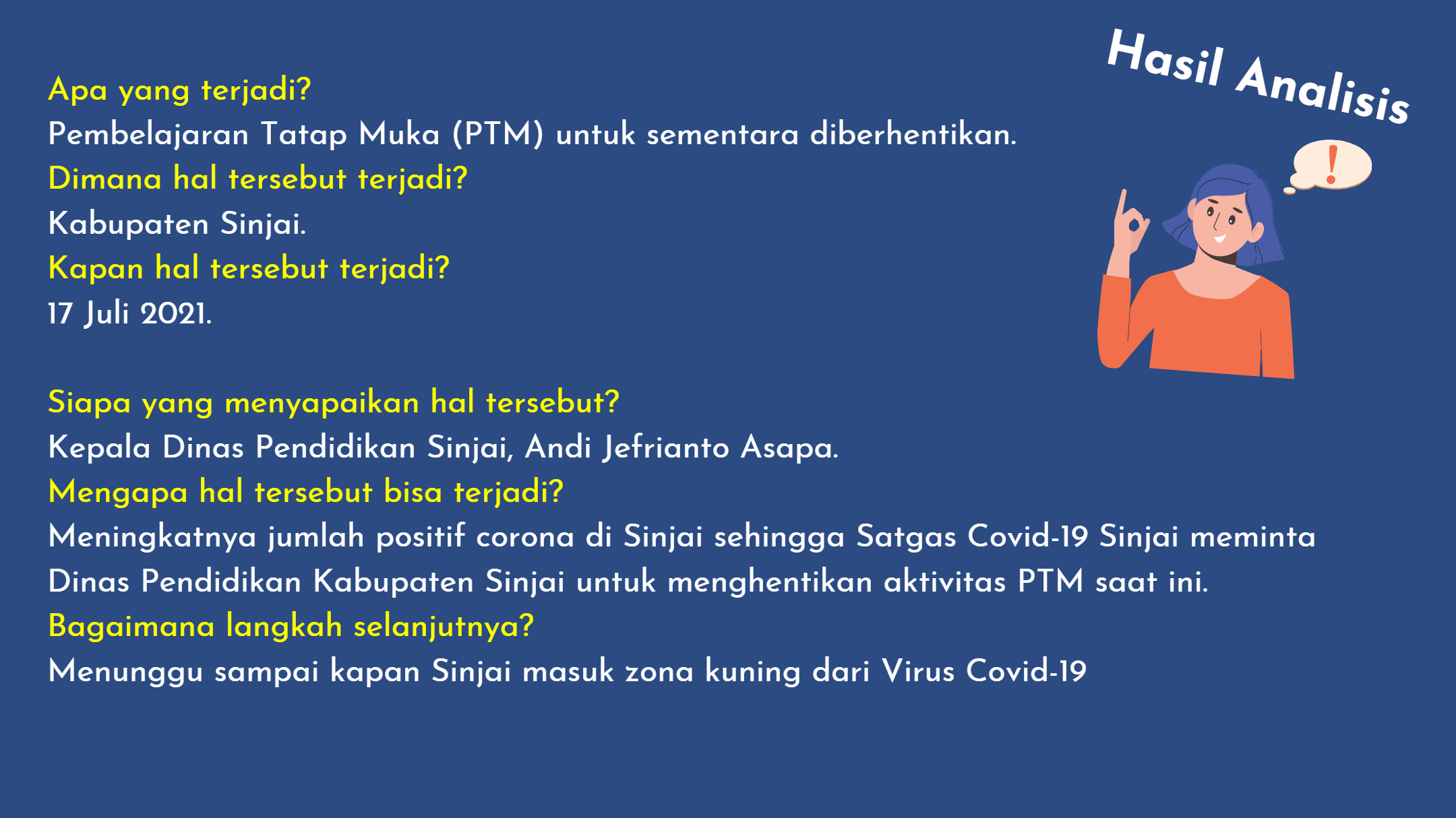 SLIDE TEKS BERITA Pertanyaan & Jawaban Untuk Kuis Dan Lembar Soal - Quizizz