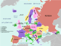 países da europa Flashcards - Questionário