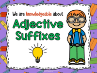 Suffixes - Year 4 - Quizizz