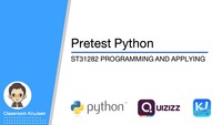 Python - Year 3 - Quizizz