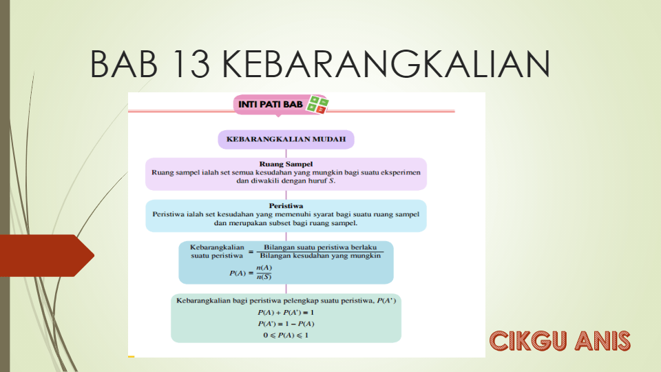 Bab 13 KEBARANGKALIAN | Mathematics - Quizizz