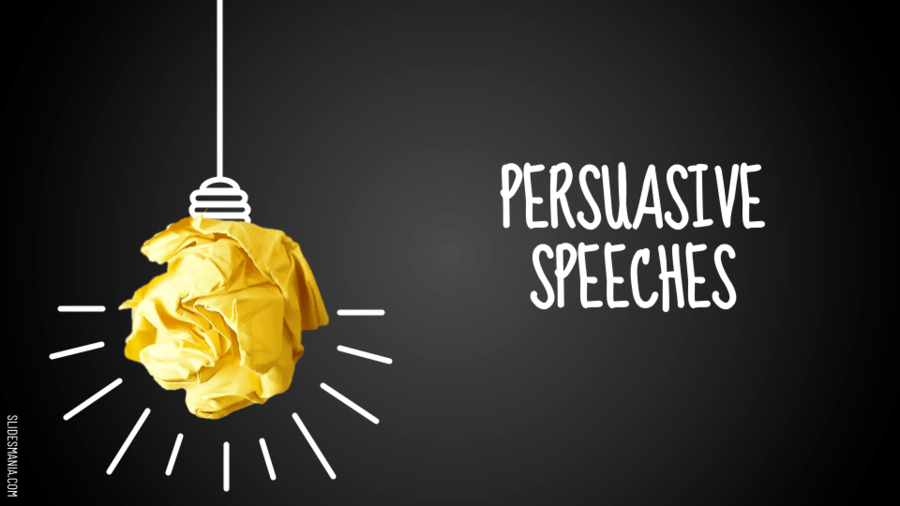 persuasive speech quizizz