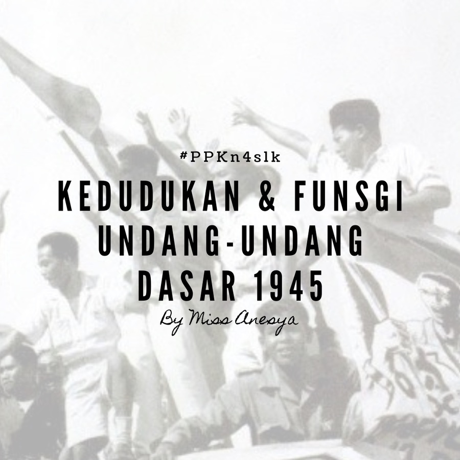 Undang-undang dasar 1945 diresmikan menjadi konstitusi indonesia pada tanggal