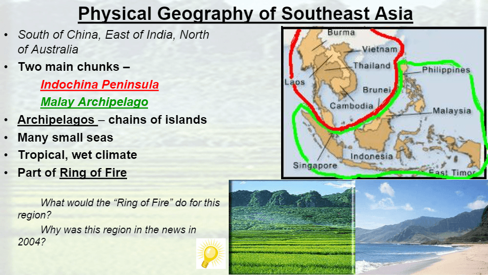 SouthEast Asia | Geography - Quizizz