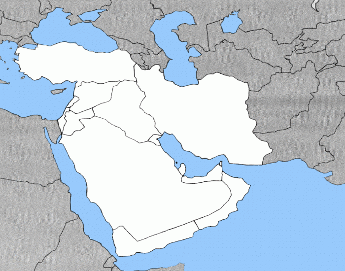 Middle East Map Quiz