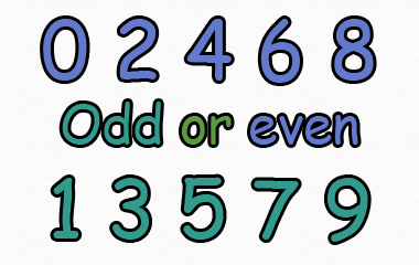 Odd and Even Numbers - Class 1 - Quizizz
