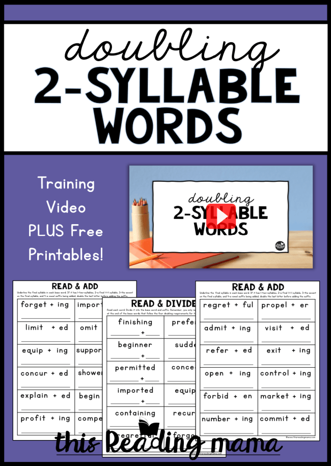Blending Syllables - Year 5 - Quizizz