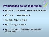 Logaritmos - Grado 7 - Quizizz