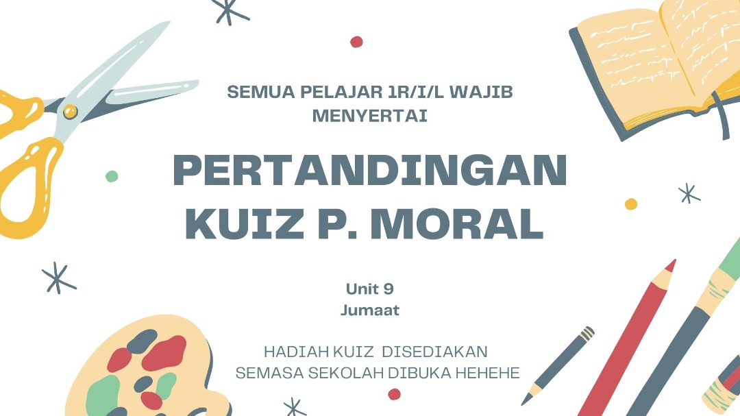 pendidikan moral tingkatan 1 unit 9  Other  Quizizz