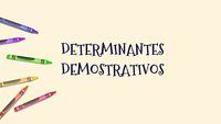 Pronombres demostrativos - Grado 9 - Quizizz