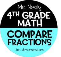 Comparar fracciones - Grado 3 - Quizizz