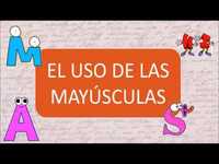 Títulos en mayúsculas - Grado 1 - Quizizz