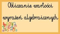 Pisanie wyrażeń - Klasa 6 - Quiz