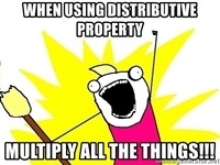 distributive property - Year 9 - Quizizz