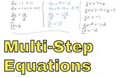 Multi-Step Equations - Class 7 - Quizizz