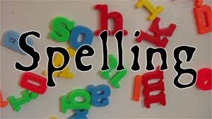 Spelling 4 Quarter Exam 