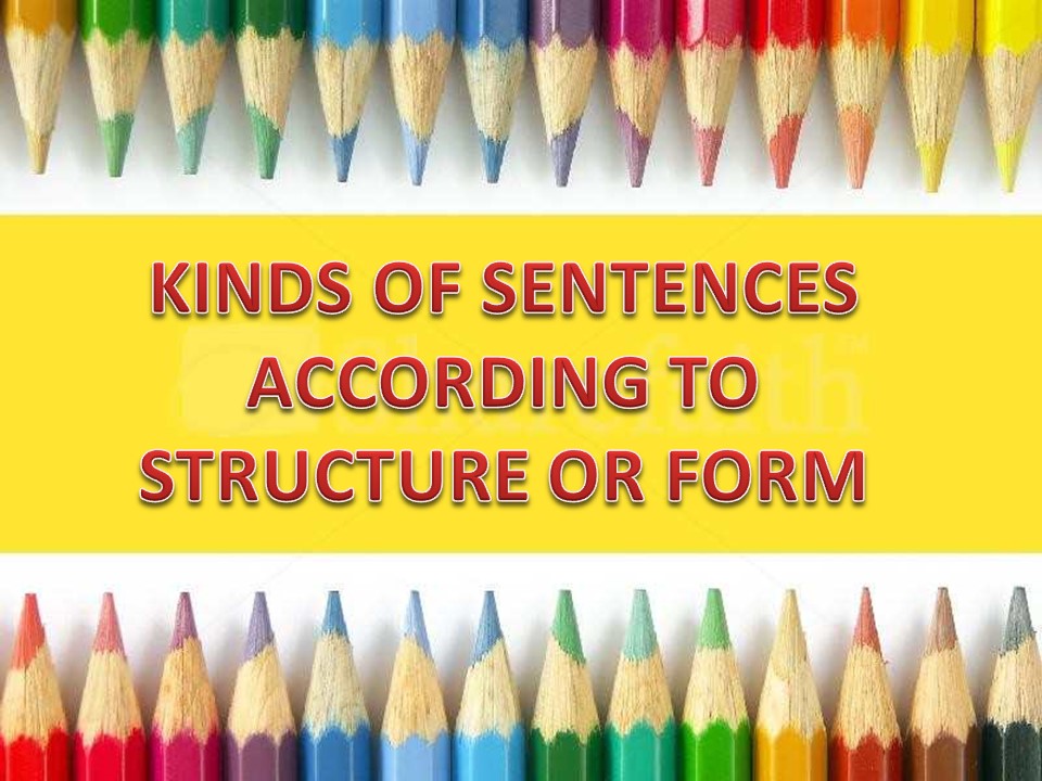 Types Of Sentences According To Structure Quizizz