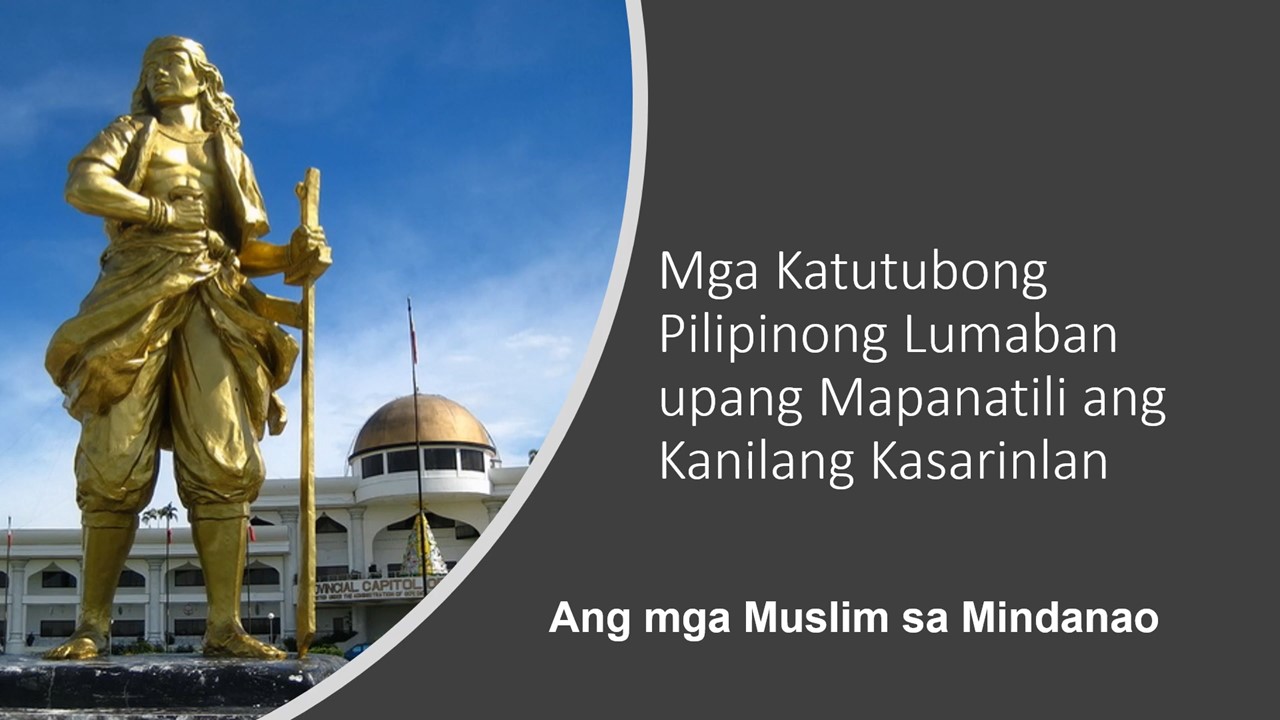 Ang mga Muslim sa Mindanao