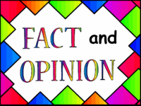 Fato versus opinião - Série 3 - Questionário