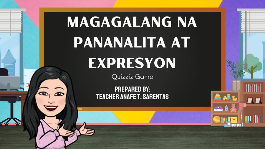 MAGAGALANG NA PANANALITA AT EXPRESYON | Quizizz