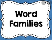 Word Family Flashcards - Quizizz