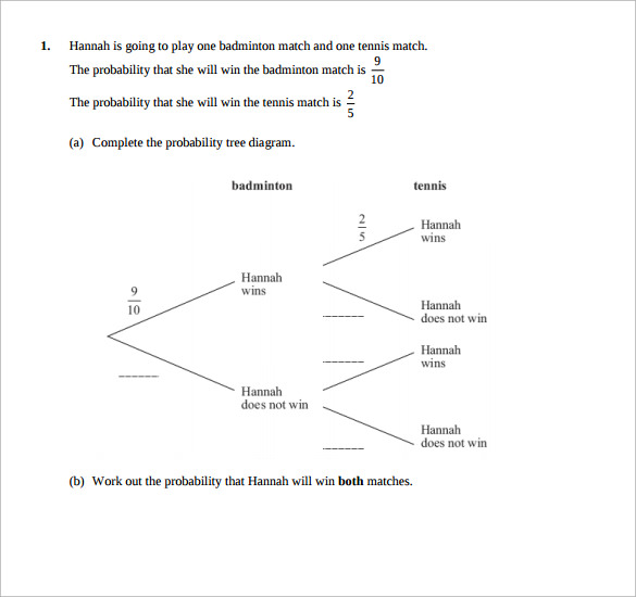 Tree Diagrams and Fundamental Counting Principle