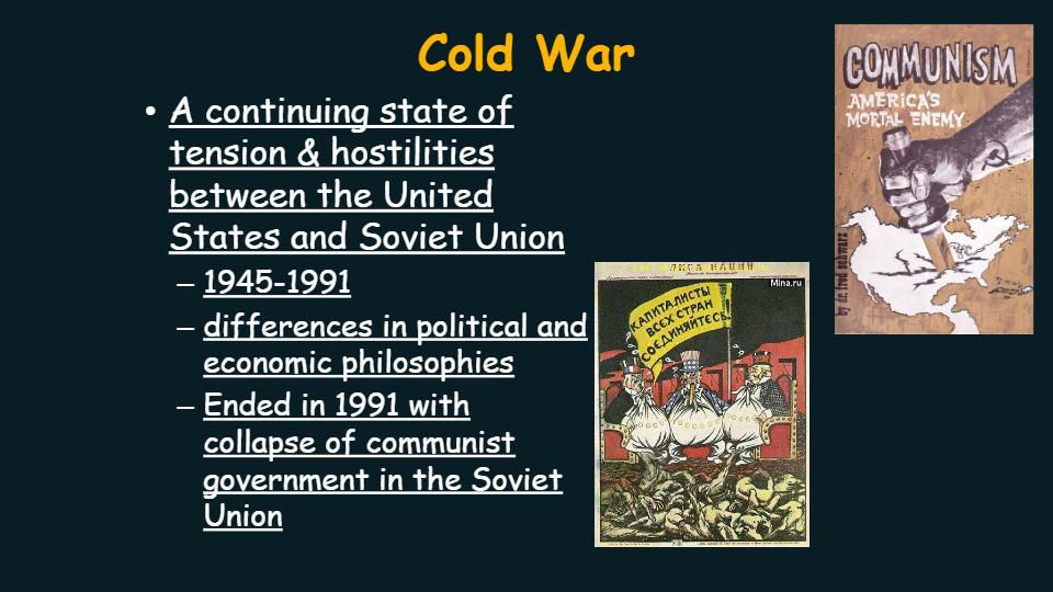 Cold War | Social Studies - Quizizz