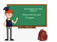 Bilangan irasional - Kelas 9 - Kuis