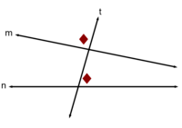 transversal garis sejajar - Kelas 12 - Kuis