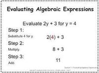 Evaluating Expressions - Grade 7 - Quizizz