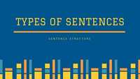 Types of Sentences - Grade 1 - Quizizz