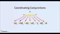 Coordinating Conjunctions - Grade 1 - Quizizz