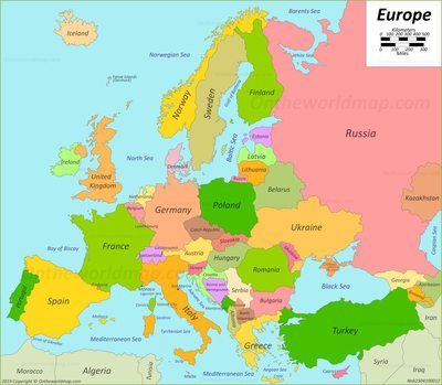 Europe Map For Practice Europe Map- Practice Quiz - Quizizz