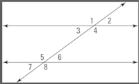 transversal of parallel lines - Class 6 - Quizizz