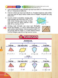 Luas Persegi Panjang - Kelas 12 - Kuis