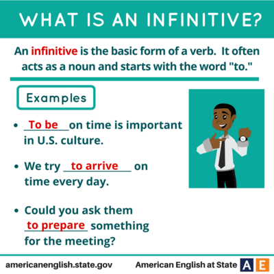 Infinitives And Infinitive Phrases Task Card 835 Plays Quizizz