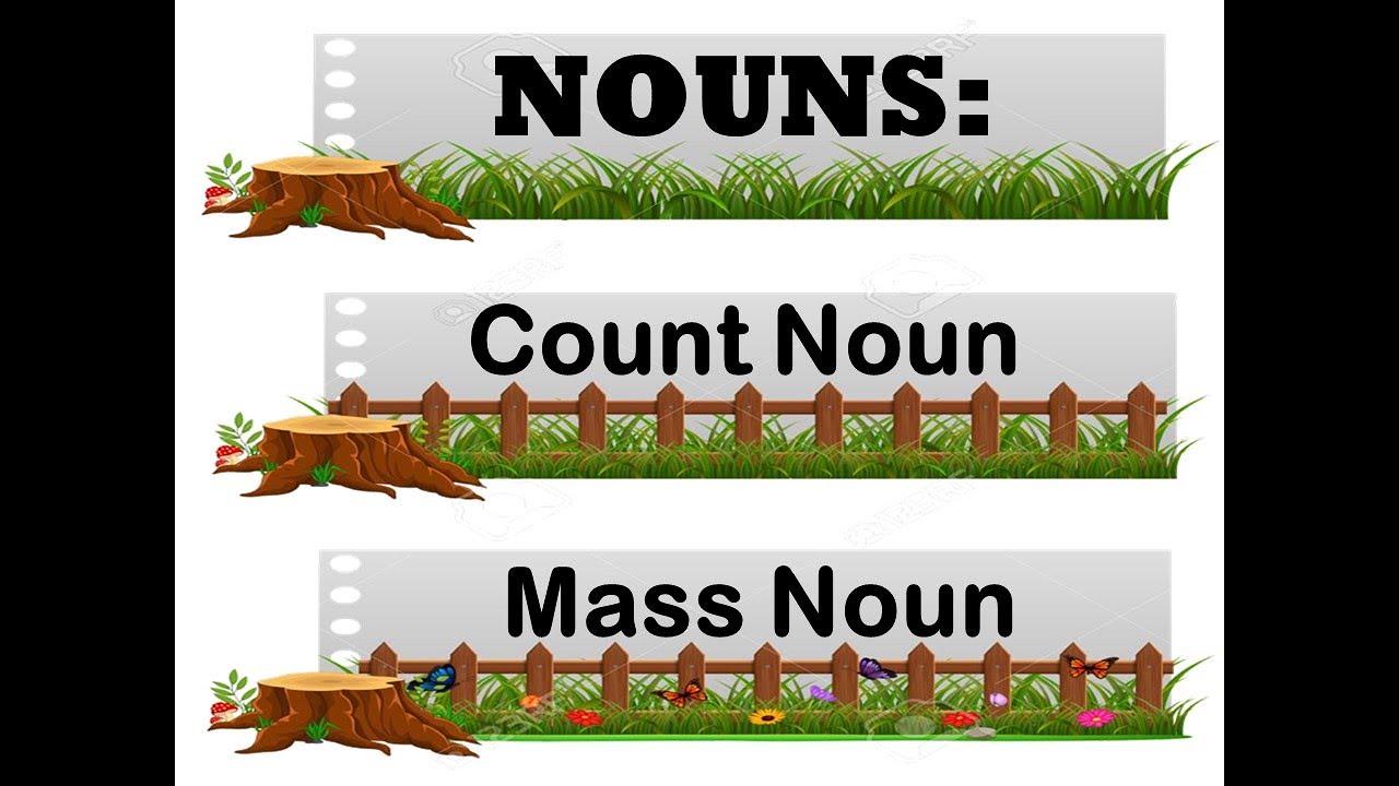 Mass Noun Counters Examples
