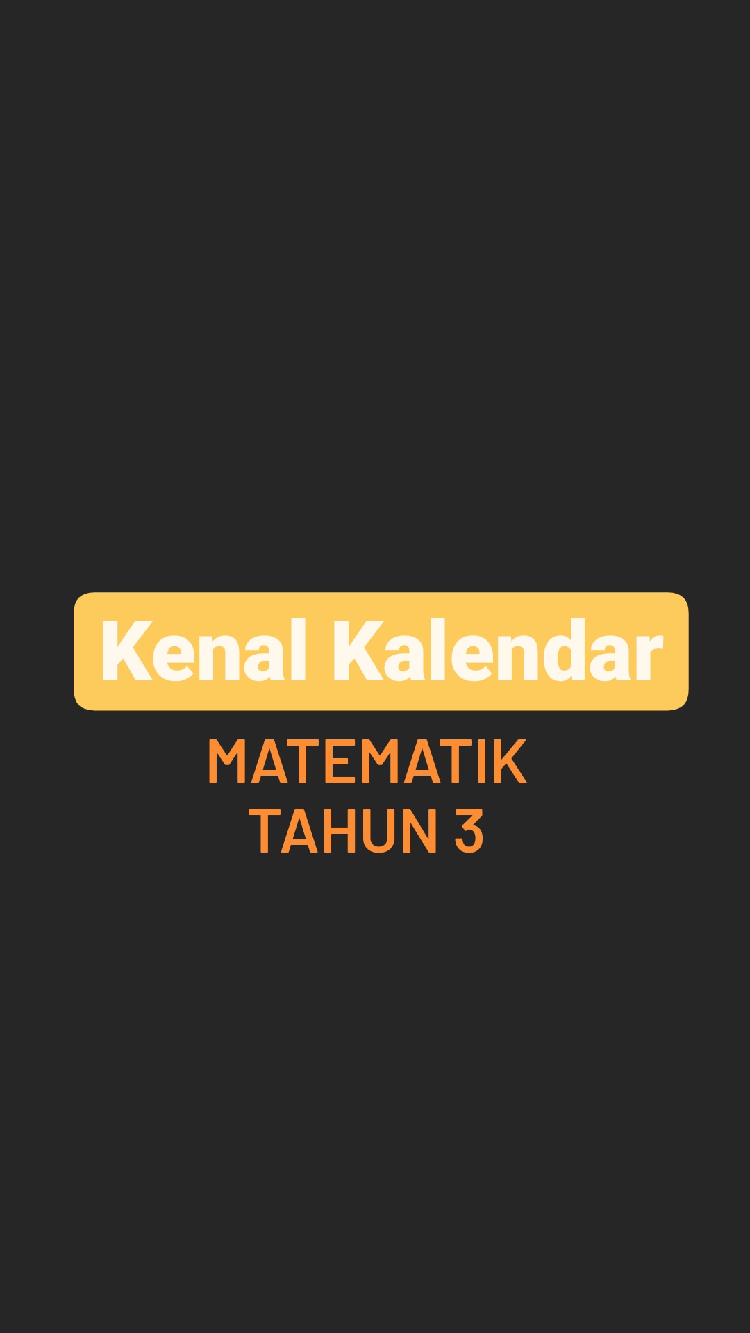 Hari, Minggu, dan Bulan di Kalender - Kelas 9 - Kuis