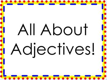 Adjectives - Class 3 - Quizizz