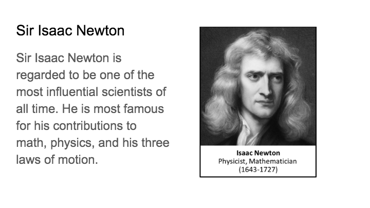 Life of Sir Isaac Newton | Physics - Quizizz