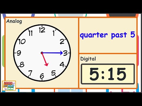 Time to the Quarter Hour - Year 7 - Quizizz