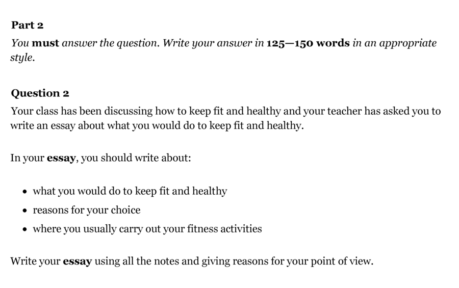 english essay question examples