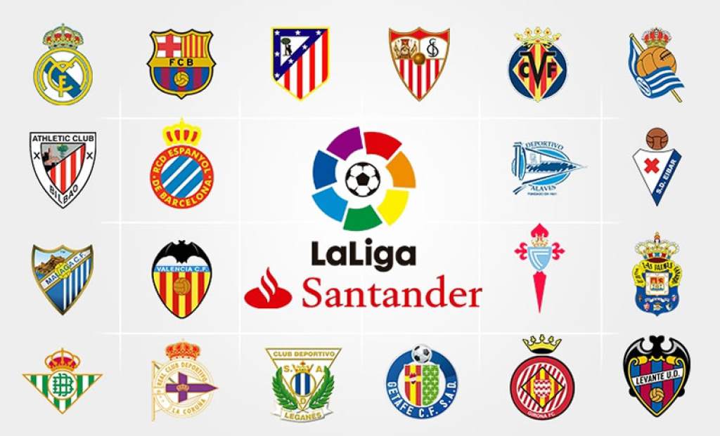 Escudos de Equipos de LaLiga Santander | 1.4K jugadas | Quizizz