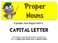 Capitalizing Proper Nouns Flashcards - Quizizz