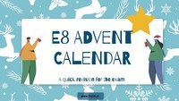 E8 advent calendar